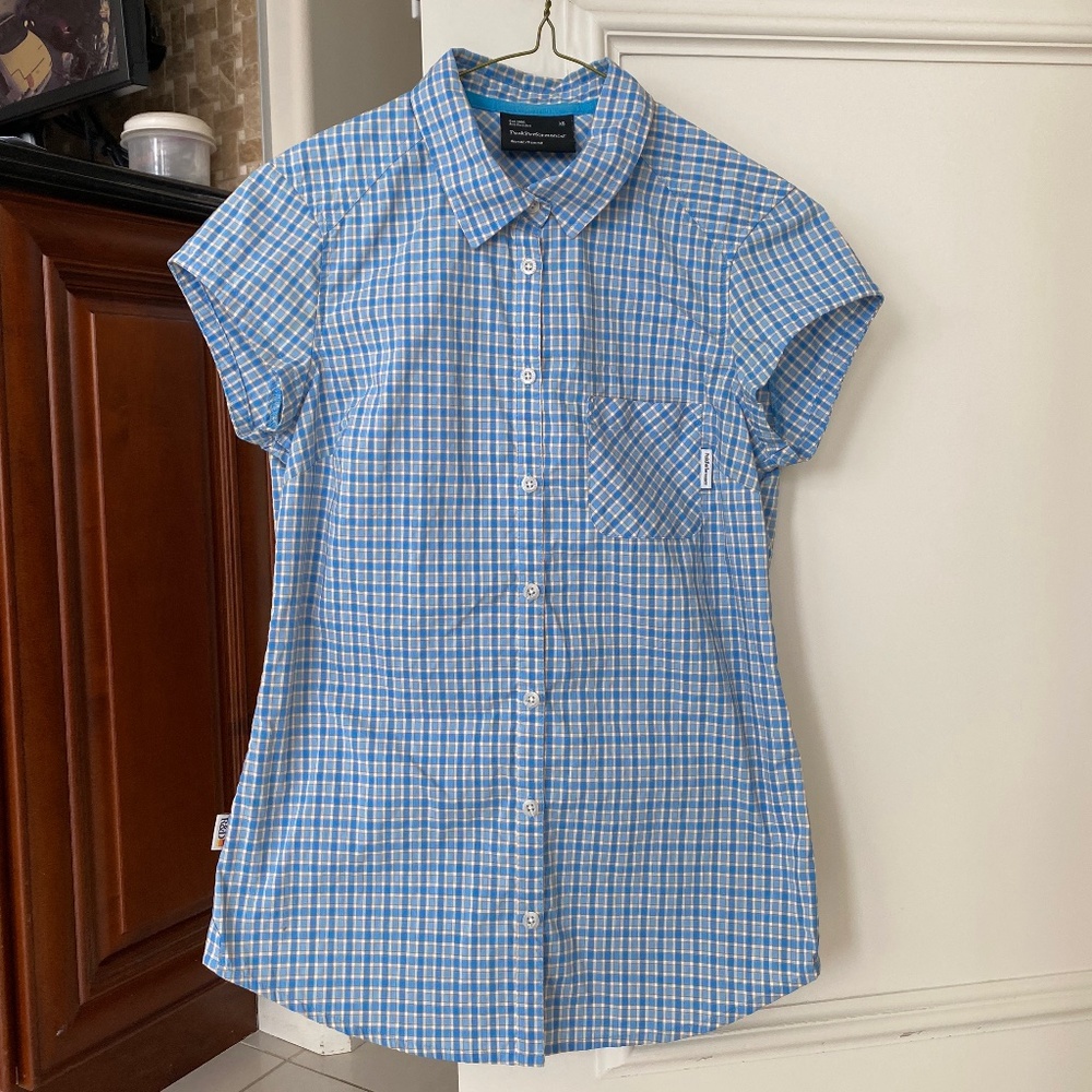 Peak Performance Button-down Plaid Shirt